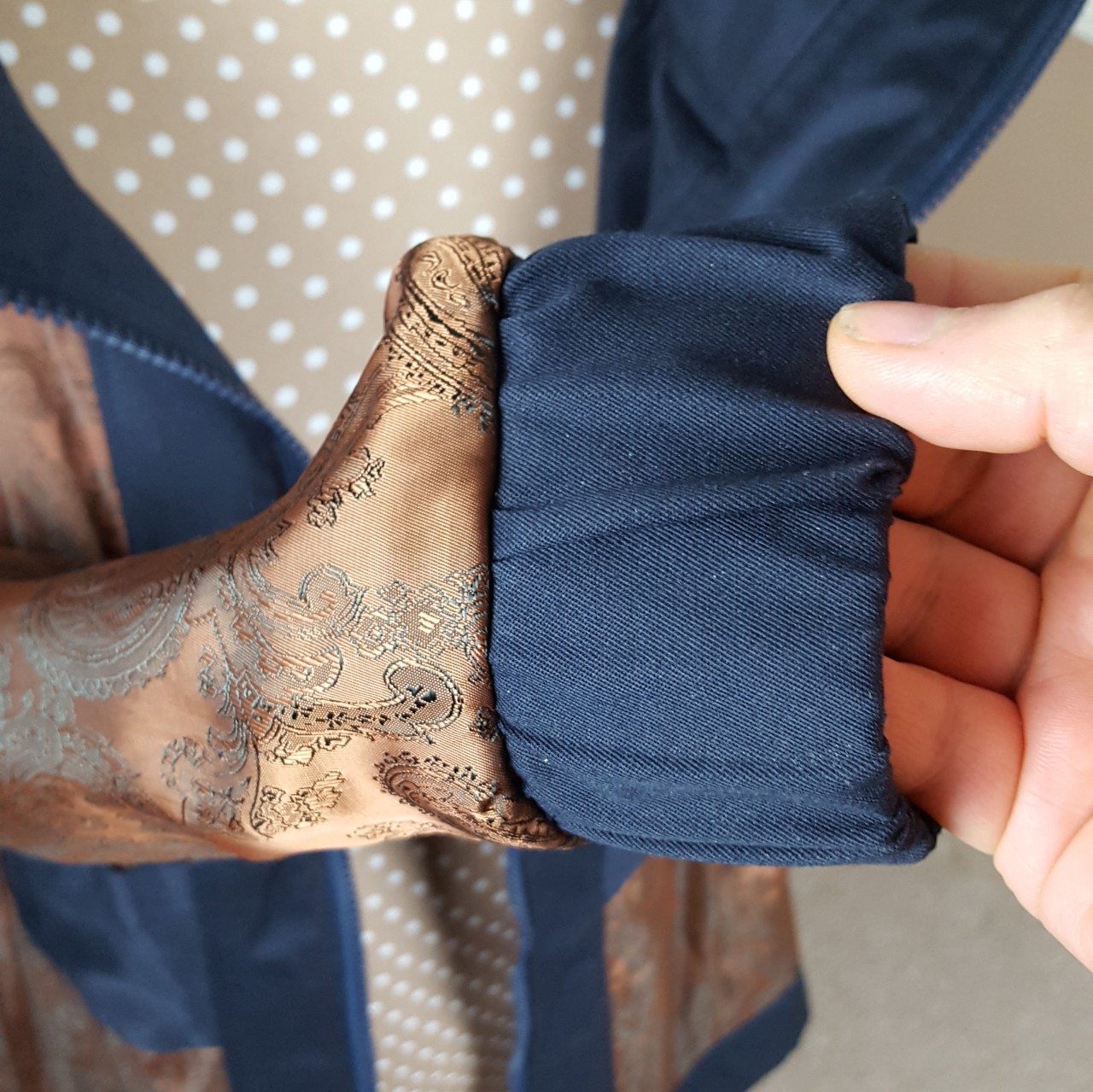 how to sew a sleeve lining